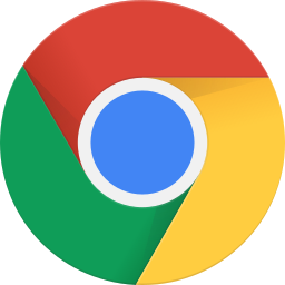 Icon des Web-Browsers Google Chrome.