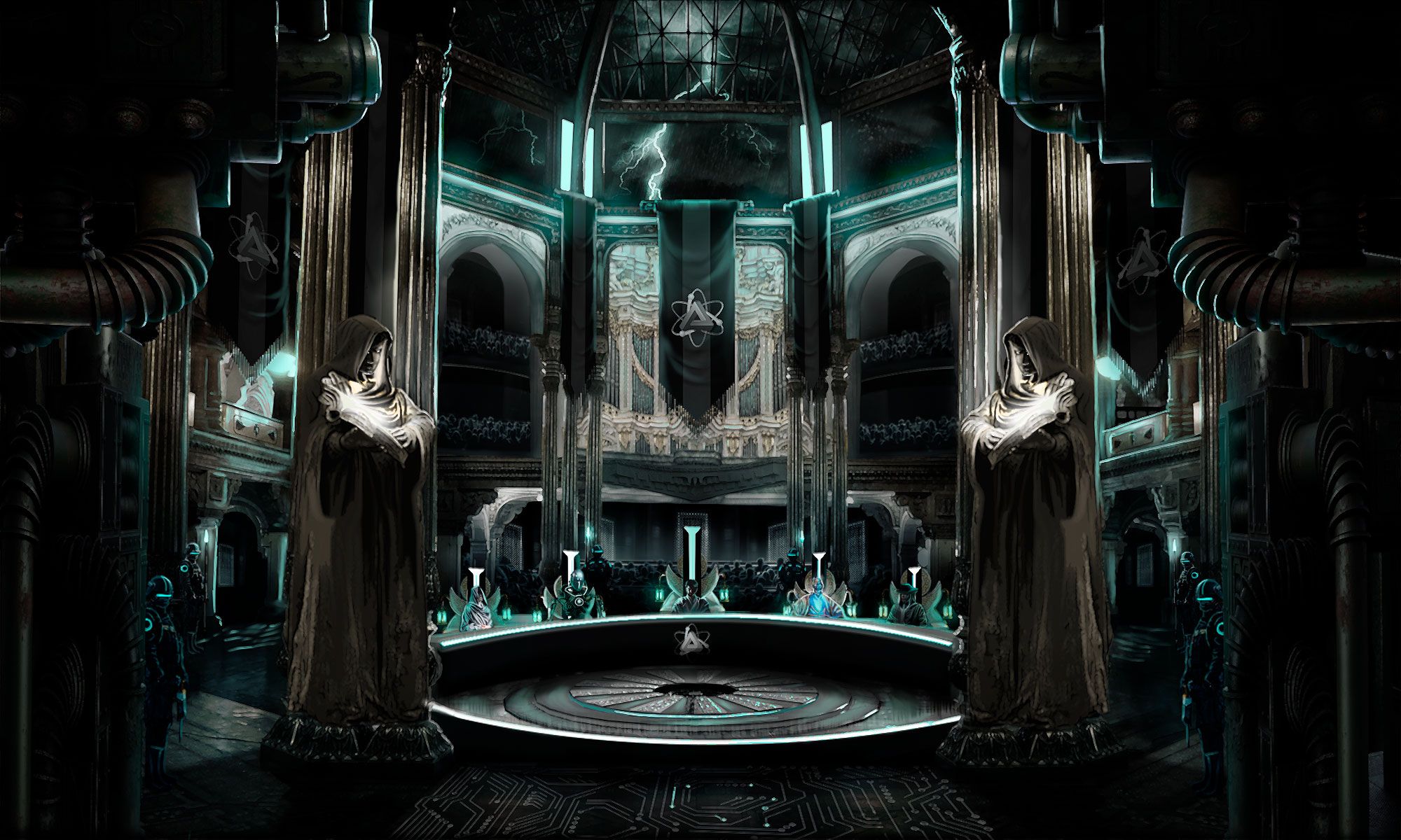 Bild aus einer Sitzung des Direktoriums.