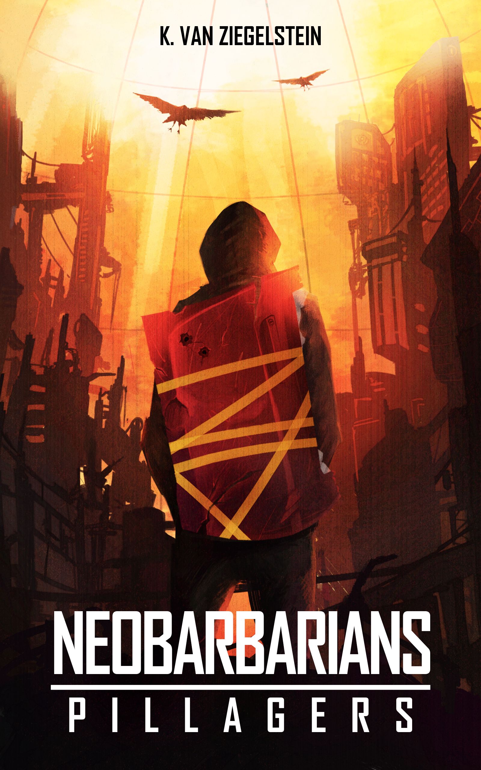 Book cover of 'Neobarbarians 1: Pillagers'.