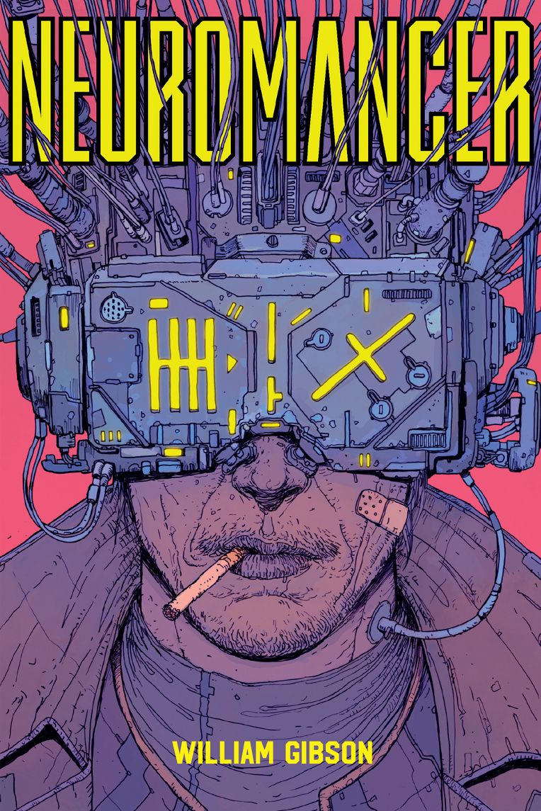 Cover of the novel Neuromancer.