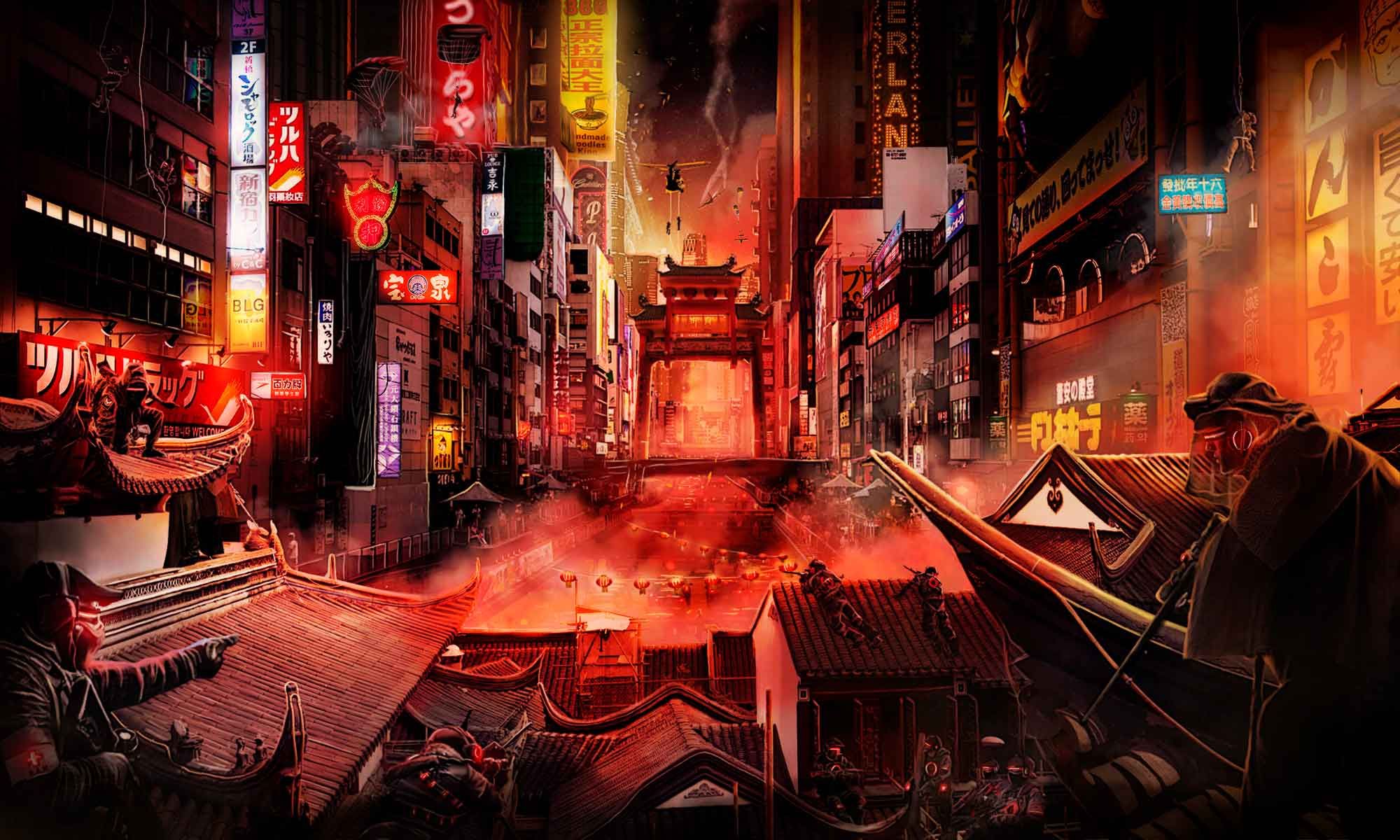 Live-Aufnahme von den Straßenkämpfen in der chinesischen Hauptstadt.