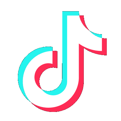 Logo of the TikTok platform.