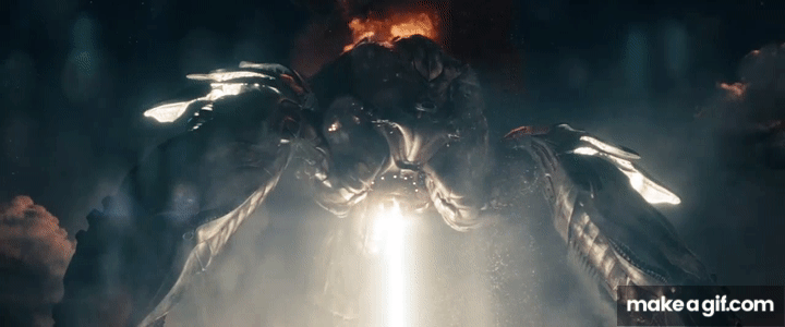 The world engine doing terraforming stuff.